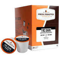 Fresh Roasted Coffee, Frc Dark Roast Blend Coffee Pods, Artisan Blend, 24 Count