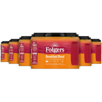 Folgers Breakfast Blend Mild Roast Ground Coffee, 22.6 Ounces (Pack Of 6)