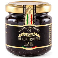 La Rustichella - Black Truffle Pat 3.17 Oz (90 Gr) - 100% Made In Italy | Vegan, Gluten-Free, Cholesterol-Free