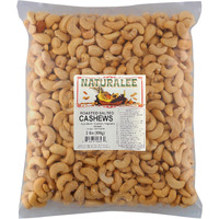 Naturalee Cashews 2 Lbs - Roasted, Salted - Natural Heart Healthy Snack