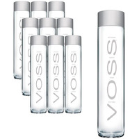 Voss Artesian Still Water From Norway Naturally Pure For A Crisp, Refreshing Taste 375Ml Glass Bottled Water 12.7 Fl Oz (Pack Of 9)