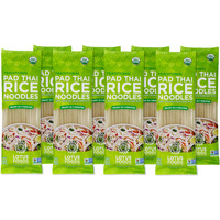 Lotus Foods Traditional Pad Thai Rice Noodles - Pad Thai Noodles, Asian Noodles, Gluten Free Noodles, Rice Noodles, Whole Grain, Non Gmo, Usda Organic - 8 Oz (Pack Of 3)