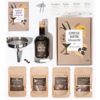 Espresso Martini Infusion Kit | Homemade Cocktails Kit | Espresso Martini Kit | Natural Cocktail Blends | Gift For Men & Women | Birthday Gifts For Him & Her