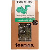Teapigs Green Tea With Mint Bags Made With Whole Leaves (1 Pack Of 50 Teabags)
