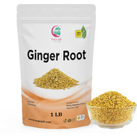Dried Ginger Root 1 Lb (16 Oz)| Cut And Sifted Dried Ginger Pieces | As Spicy As Fresh Ginger | Flavourful Indian Spice |100% Pure And Natural For Making Flavourful Ginger Tea | By Yogi's Gift