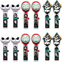 Nightmare Before Christmas Lollipop Holder 12 Count | Collectable Toy Lollipop Case | Party Favors For Halloween, Goodie Bags, Piata Candy, Game Prizes | Bulk Set Of 12 | Lollipops Included