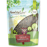 Food To Live French Green Lentils, 1 Pound - Whole Dry Beans, Raw, Sproutable, Vegan, Kosher, Bulk. Deep Peppery Flavor. Rich In Plant-Based Protein. Great Base For Soups, Chili, And Curries.