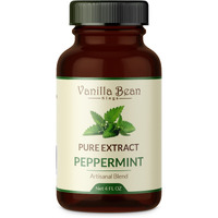 Pure Peppermint Extract For Baking And Flavoring - 4 Oz - Premium Quality Natural Flavors For Baked Goods, Desserts, & Cooking