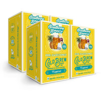 Southern Breeze Cold Brew Sweet Tea Tropical Iced Tea With Black Tea And Zero Carbs Zero Sugar, 20 Individually Wrapped Tea Bags, Pack Of 4