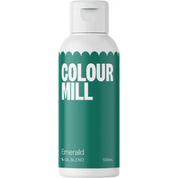 Colour Mill Oil-Based Food Coloring, 100 Milliliters Emerald