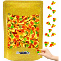 Fruidles Pizza Slices Gummy Candy With Toppings, Delicious Assorted Colors & Fruit Flavors Gummies (2.2 Pounds)