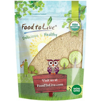 Food To Live Organic Black Maca Powder, 1 Pound Raw Ground, Non-Gmo, Kosher, Fine Flour, Bulk