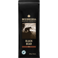 Muskoka Roastery Coffee, Black Bear, Dark Roast, Ground Coffee, 400G