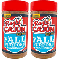 All Purpose Cajun Seasoning Mild 8 Oz Ragin' Cajun (Pack Of 2)