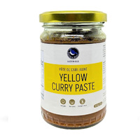 Eastern Blue Thai Curry Paste - Thai Yellow Curry Paste 8 Oz | Authentic Thai Curry Sauce For Tasty Dishes And Curries | Vegan, Gluten Free & Nuts Free Yellow Curry Sauce | 227G