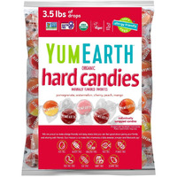 Yumearth Organic Fruit Drops Variety Pack - Fruit Flavored Natural Hard Candy, Fruit Candy For Kids - Allergy Friendly, Non Gmo, Gluten Free, Vegan - Assorted Flavors, 56 Ounce (Packaging May Vary)
