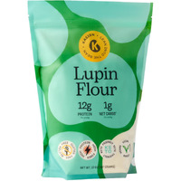 Kaizen Lupin Flour 2Lbs - High Protein, Low Carb, Keto Friendly, Gluten Free Ground Lupini Flour - Non Gmo, Vegan, Low Calorie, High Fiber Lupin Bean