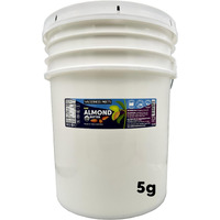 Wilderness Poets, Organic Almond Butter (40 Pound - 5 Gallon) - Raw, Unsweetened, Salt-Free, Vegan Nut Butter