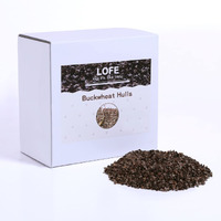 Lofe Buckwheat Hulls - 6 Lbs Pillow Fillings, Stuffing Bulks, 100% Organic Buckwheat Pillow Replacement