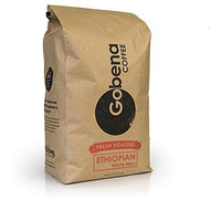 5Lb Ethiopian Yirgacheffe Whole Bean, Light Roast, 100% Arabica Coffee, 80 Ounces, 5 Pounds