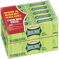 Wrigley Doublemint 5 Stick Gum (40 Packs)