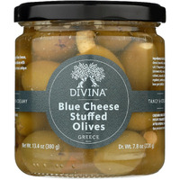 Divina Olives Stuffed With Blue Cheese, 7.8 Ounce (Pack Of 6)
