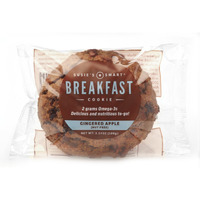 Susie's Smart Breakfast Cookie Gingered Apple Healthy Omega-3S And Protein Rich Soft Chewy, 3.57, Apple, 63 Oz (Pack Of 18)