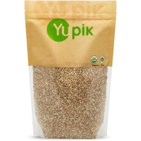 Yupik Organic White Buckwheat, Hulled, 2.2 Lb, Gluten-Free, Non-Gmo, Kosher, Vegan, Whole Raw Groats, Kasha, Wheat-Free, Salt-Free, Plant-Based Protein, Source Of Fiber, Ideal For Baking & Cooking