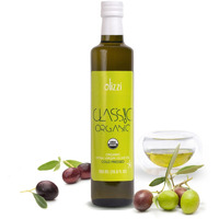 Olizzi Classic Organic Olive Oil Extra Virgin Cold Pressed, New Harvest, Hand Picked, Usda Organic, Kosher, Smooth And Fruity Evoo, Cooking Oil, Sauteing, Stir-Frying, Salad Dressing (1, 16.9 Fl Oz)