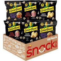 Smartfood Popcorn, Variety Pack, 0.5 Ounce (Pack Of 18)
