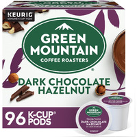 Green Mountain Coffee Roasters Dark Chocolate Hazelnut Coffee, Keurig Single Serve K-Cup Pods, 96 Count (4 Packs Of 24)