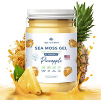 Trueseamoss Wildcrafted Irish Sea Moss Gel - Made With Dried Seaweed & Fresh Sea Vegetables, Seamoss- Made In Usa (Pineapple, Pack Of 1)