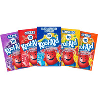 Kool-Aid Unsweetened Fruit Variety Zero Calories Powdered Drink Mix 50 Count Pitcher Packets