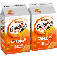 Goldfish Cheddar Crackers, Snack Crackers, 30 Oz Carton, 2 Ct Box