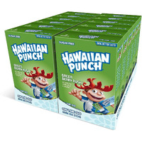 Hawaiian Punch Powder Drink Mix - Sugar Free & Delicious, Excellent Source Of Vitamin C (Green Berry Rush, 96 Sticks)