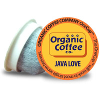 The Organic Coffee Co. Compostable Coffee Pods - Java Love (36 Ct) K Cup Compatible Including Keurig 2.0, Medium Roast, Usda Organic