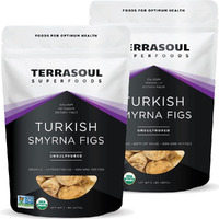 Terrasoul Superfoods Organic Turkish Smyrna Figs, 4 Lbs (Pack Of 2) - No Added Sugar | Unsulphured | Perfectly Dried