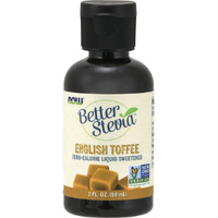 Now Foods, Better Stevia, Liquid Zero-Calorie Sweetener, English Toffee, Low Glycemic Impact, Kosher, 2-Ounce