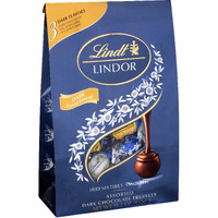 Lindt Lindor Assorted Dark Chocolate Candy Truffles, Assorted Chocolate With Smooth, Melting Truffle Center, 15.2 Oz. Bag