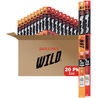 Jack Link's Wild Beef Sticks Variety Pack -- (10) Original & (10) Teriyaki - Protein Snack, Idividually Wrapped, No Added Msg -- 1 Oz. (20 Count)