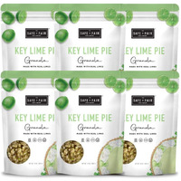 Safe + Fair Key Lime Pie Granola - Gluten-Free, Dairy Free And Vegan Breakfast, Snack Or Dessert - Free From Top 9 Allergens, Trans Fat And Artificial Ingredients - Non Gmo, 12Oz, 6 Pack