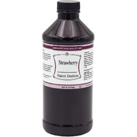 Lorann Strawberry Bakery Emulsion, 16 Ounce Bottle