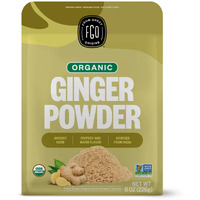 Fgo Organic Ginger Powder, Imported From India, 8Oz, Packaging May Vary (Pack Of 1)