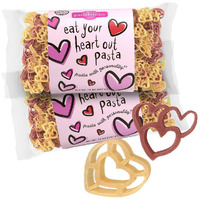 Pastabilities Fun Shaped Pasta For Kids - Eat Your Heart Out Pasta - Valentines And Love Fun Theme, Non-Gmo Natural Wheat Pasta, All-Natural, Kosher Certified, Made In The Usa, (2 Pack, 14 Oz)