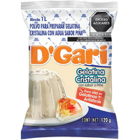 D'Gari Gelatin Dessert -Cristalina 5 Pack (Cristalina)
