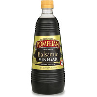 Pompeian Gourmet Balsamic Vinegar, Perfect For Salad Dressings, Sauces, Seafood & Meat Dishes, Naturally Gluten Free, 30 Fl. Oz.