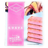 Diamond Bakery Hawaiian Shortbread Guava Cookies 4.4 Oz