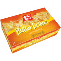 Jolly Time Value Pack Butter-Licious, Original Buttery Microwave Popcorn Snack, Gluten Free With Real Buttered Corn Homestyle Flavor (Bulk 24-Count Box)