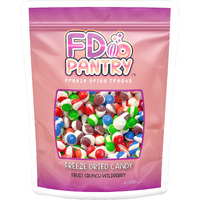 Fruit Crunch Wildberry - Freeze Dried Candy, 10 Oz - Assorted Wild Berry Flavors, Large Pouch - Ideal Gift Snack Treat
