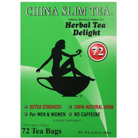 China Slim Dieter's Tea Delight, Large 6.34Oz/180G, 72-Count Pack Of 2